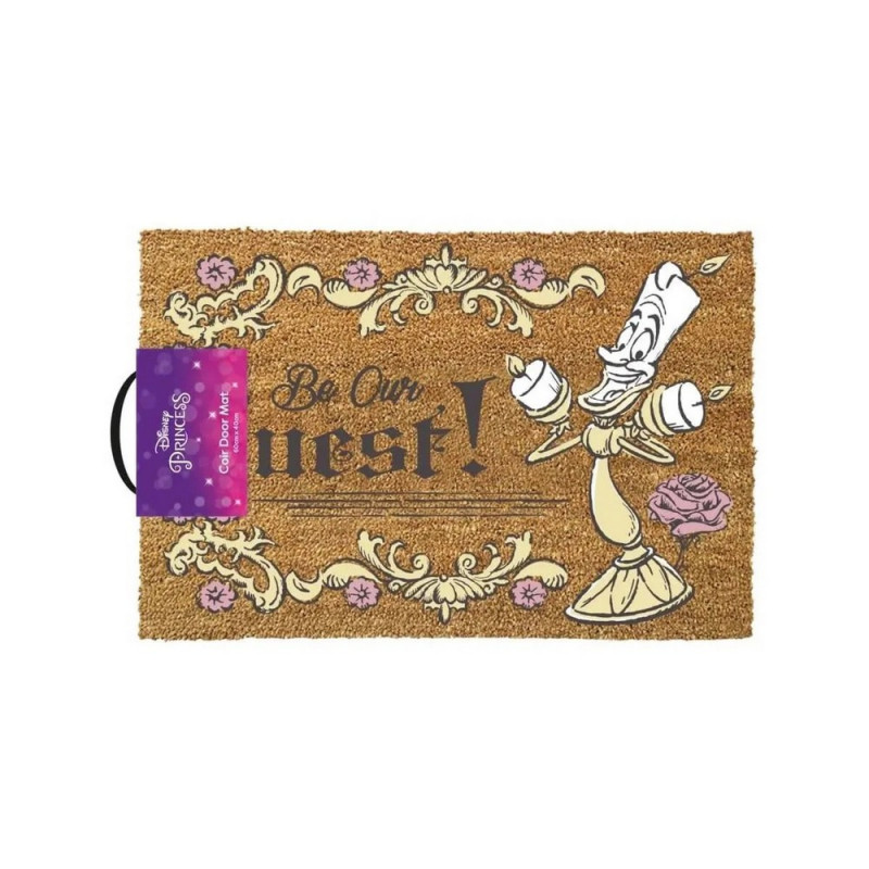 OTIRAČ BEAUTY AND THE BEAST - BE OUR GUEST - DOORMAT 