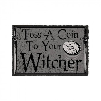 OTIRAČ WITCHER TOSS A COIN 