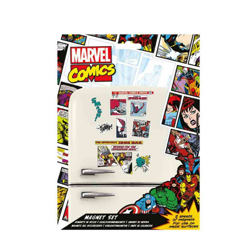 MAGNET SET MARVEL COMICS - HEROES 