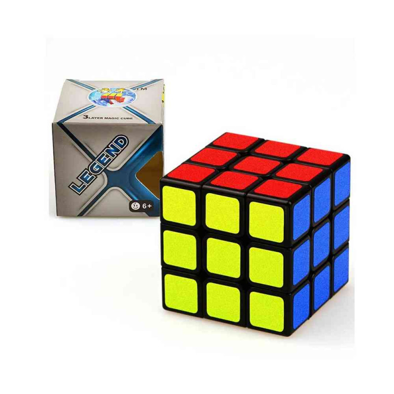 RUBIKOVA KOCKA - SHENGSHOU - LEGEND - 3X3 - BLACK 