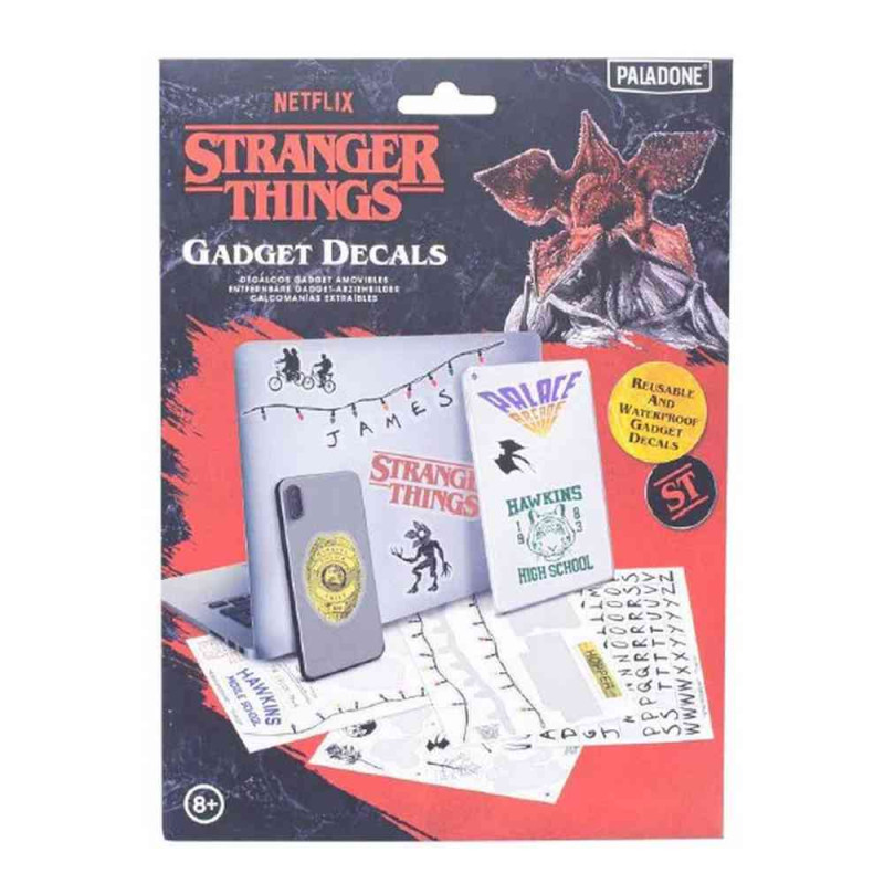NALEPNICE PALADONE - STRANGER THINGS - GADGET DECALS 