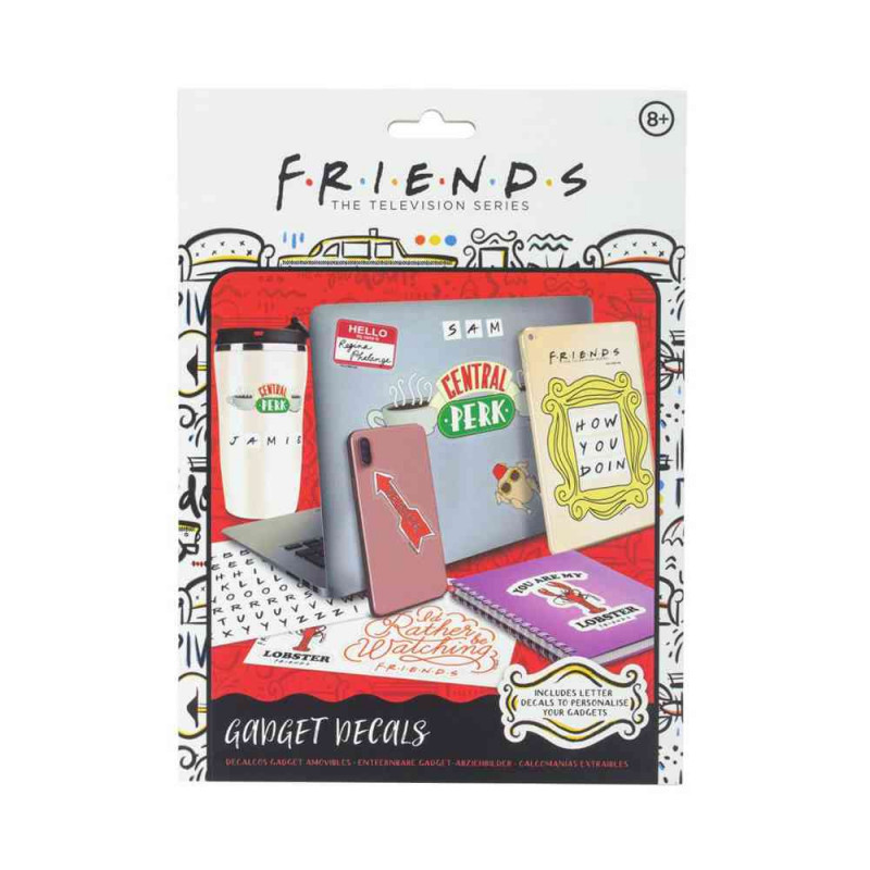 NALEPNICE PALADONE - FRIENDS - GADGET DECALS 