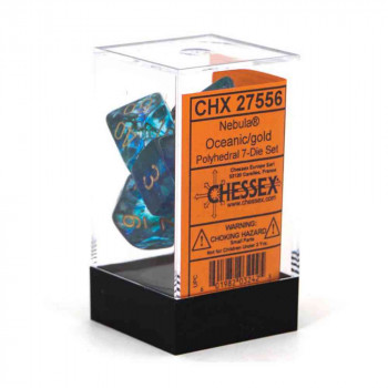 KOCKICE CHESSEX - NEBULA - LUMINARY - OCEANIC & GOLD (7) 