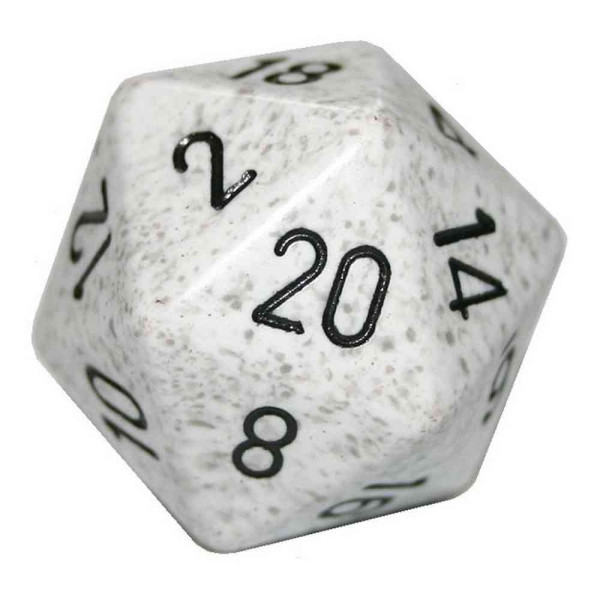 KOCKICE CHESSEX - SPECKLED - ARCTIC CAMO D20 34MM 