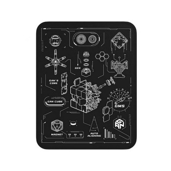 PODLOGA ZA SLAGANJE RUBIKOVE KOCKE - GAN 12 - BLACK 