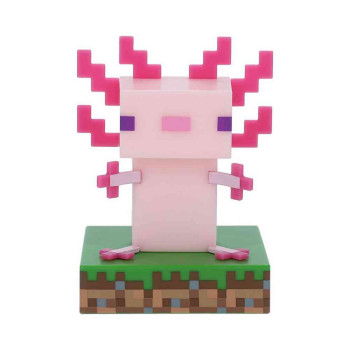 LAMPA PALADONE MINECRAFT - AXOLOTL ICON LIGHT 