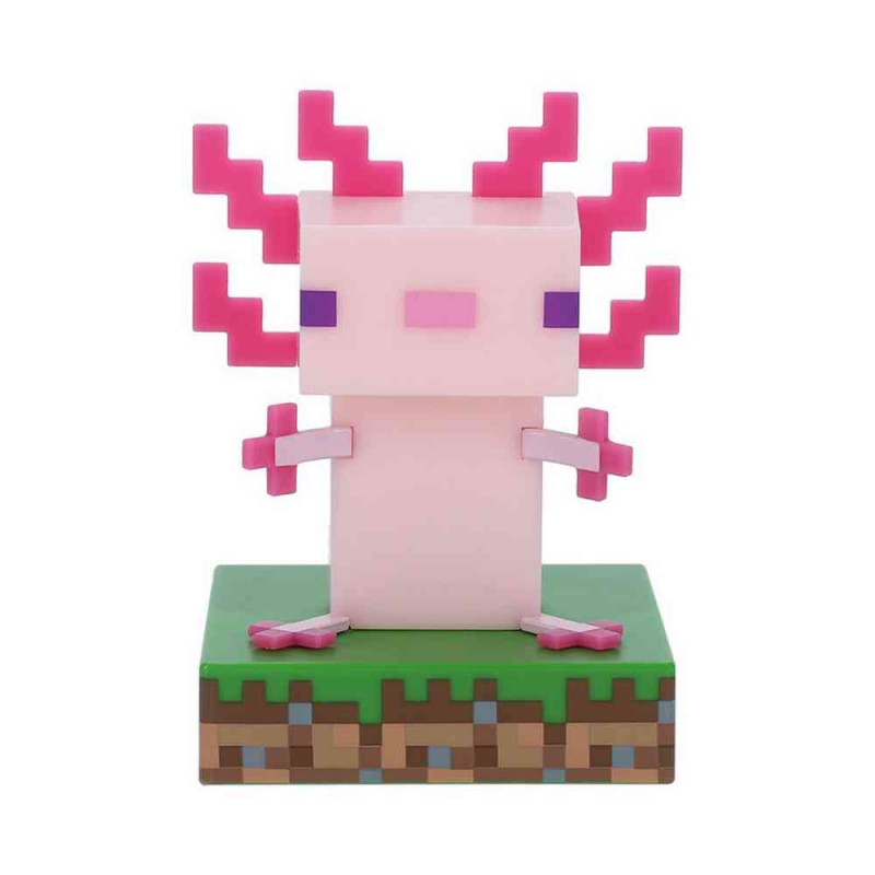 LAMPA PALADONE MINECRAFT - AXOLOTL ICON LIGHT 