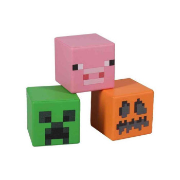 STRESS BALL PALADONE - MINECRAFT STRESS BLOCK 