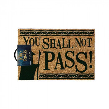 OTIRAČ THE LORD OF THE RINGS - YOU SHALL NOT PASS - DOORMAT 