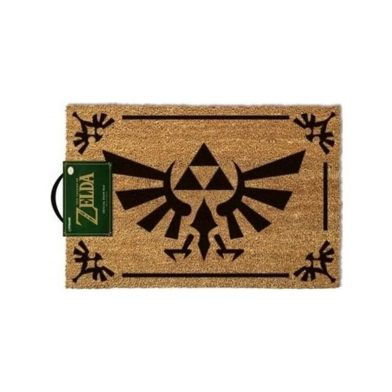 OTIRAČ THE LEGEND OF ZELDA - TRIFORCE BLACK - DOORMAT 