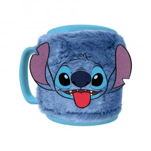 ČUPAVA ŠOLJA LILO & STITCH - STITCH FACE - FUZZY MUG