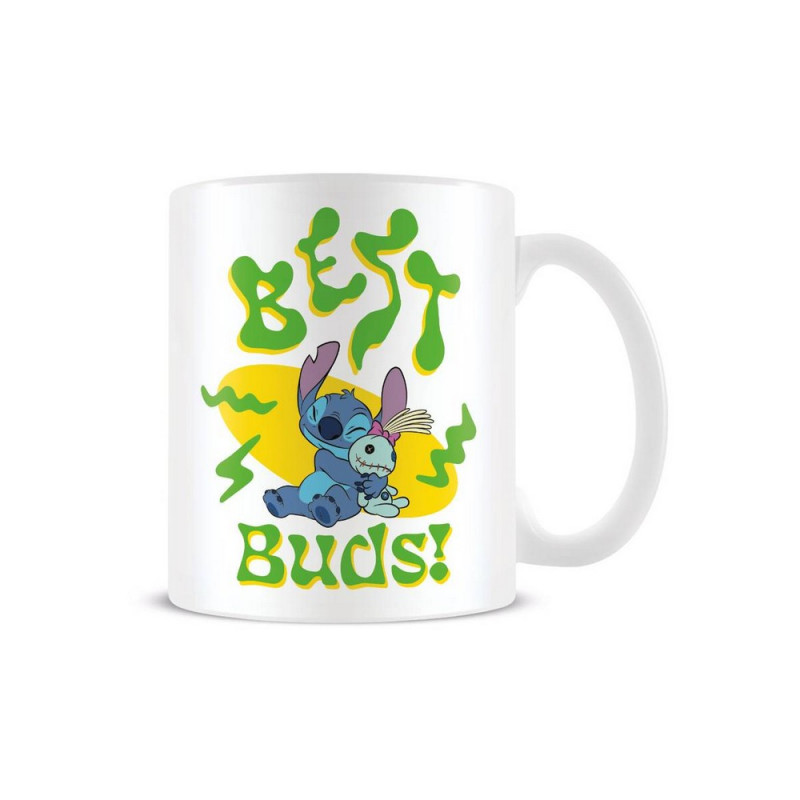 ŠOLJA LILO & STITCH - STITCH & SCRUMP WHITE POD MUG 