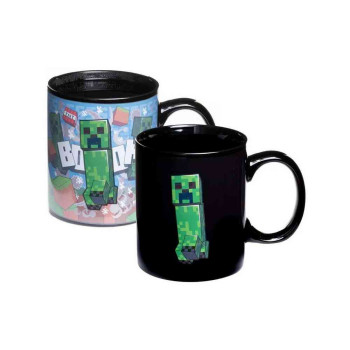 SOLJA PALADONE MINECRAFT CREEPER HEAT CHANGE MUG 