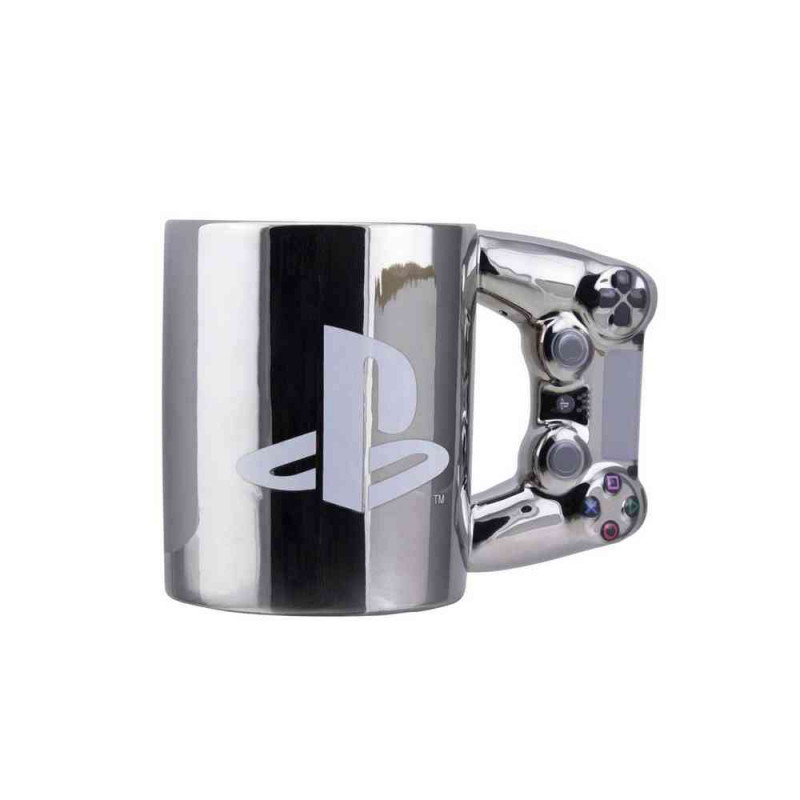 SOLJA PALADONE PLAYSTATION DS4 - 4TH GEN CONTROLLER MUG - SILVER 