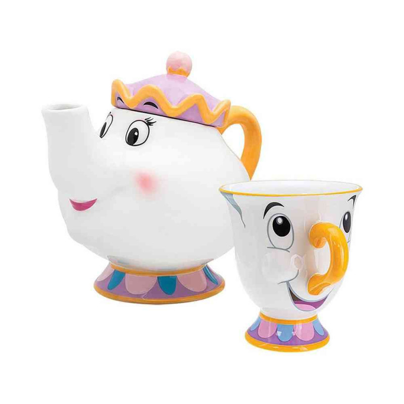 SOLJA PALADONE - BEAUTY AND THE BEAST - MRS POTTS TEAPOT & CHIP MUG 