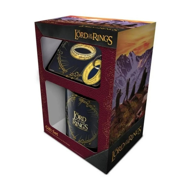 GIFT SET - LORD OF THE RINGS - ŠOLJA, NOTES & PRIVEZAK 