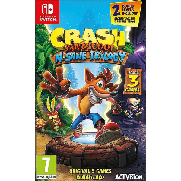 SWITCH CRASH BANDICOOT - N SANE TRILOGY 