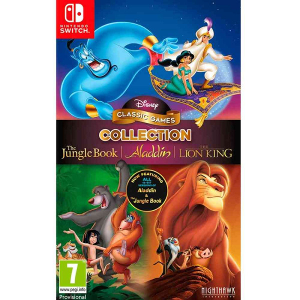SWITCH DISNEY CLASSIC GAMES - COLLECTION - THE JUNGLE BOOK, ALADDIN & THE LION K 