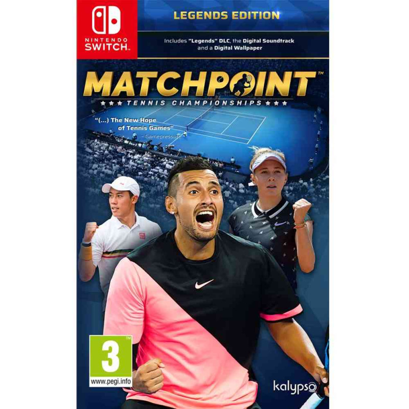 SWITCH MATCHPOINT: TENNIS CHAMPIONSHIPS - LEGENDS EDITION 