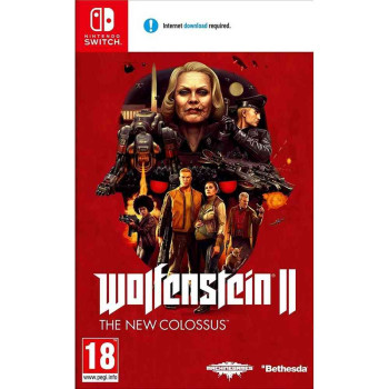 SWITCH WOLFENSTEIN 2 THE NEW COLOSSUS (CODE IN A BOX) 