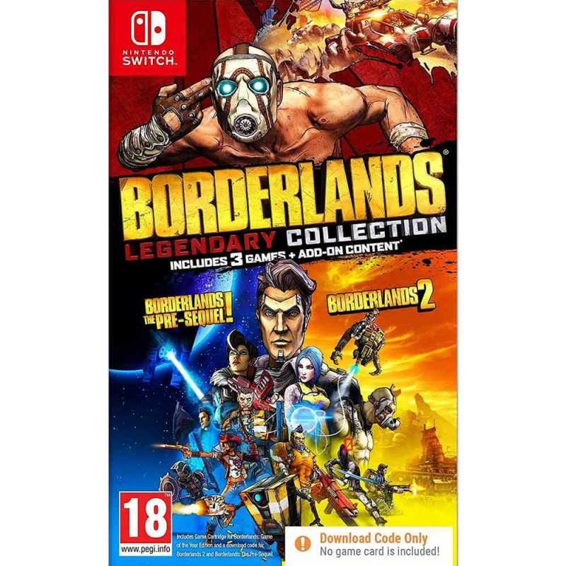 SWITCH BORDERLANDS LEGENDARY COLLECTION (CODE IN A BOX)