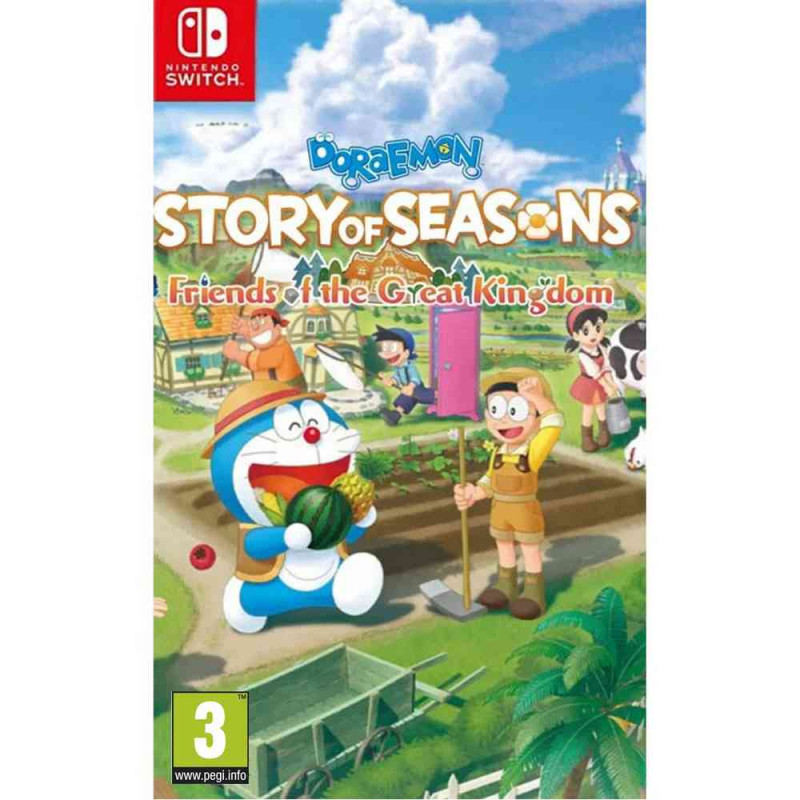SWITCH DORAEMON - STORY OF SEASONS - FRIENDS OF THE GREAT KINGDOM 