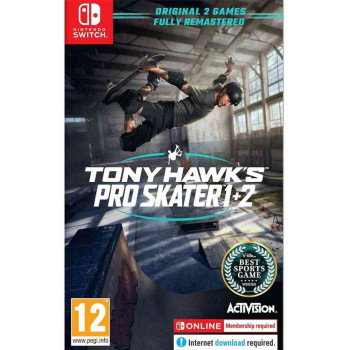 SWITCH TONY HAWK S PRO SKATER 1 AND 2 