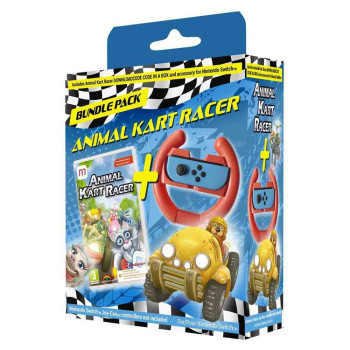 SWITCH ANIMAL KART RACER - CODE IN A BOX - STEERING WHEEL BUNDLE 