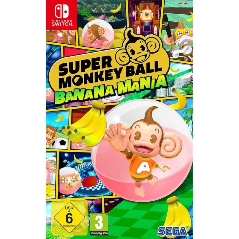 SWITCH SUPER MONKEY BALL - BANANA RUMBLE 
