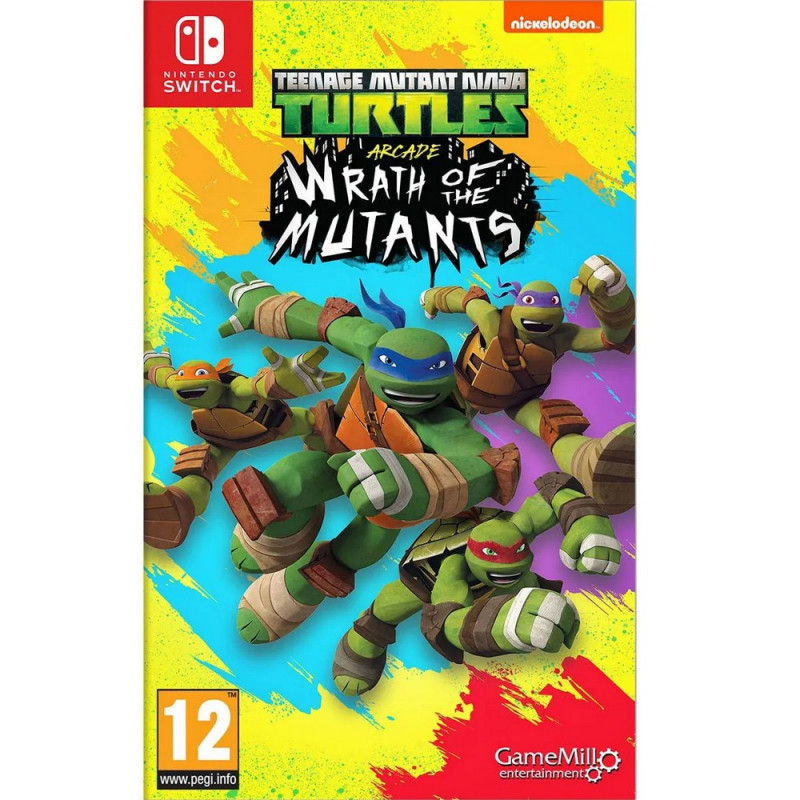 SWITCH TEENAGE MUTANT NINJA TURTLES ARCADE - WRATH OF THE MUTANTS 