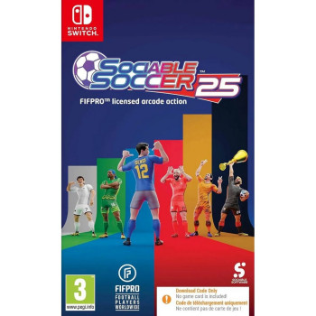 SWITCH SOCIABLE SOCCER 2025 - CODE IN A BOX 