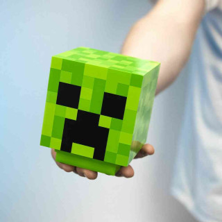 LAMPA MINECRAFT CREEPER LIGHT WITH SOUND PALADONE 