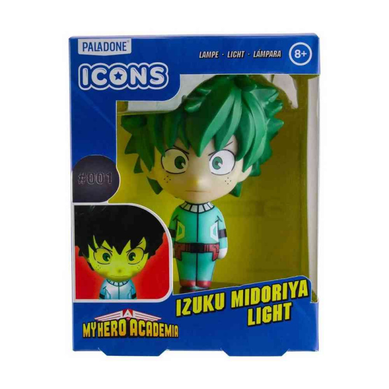 LAMPA MY HERO ACADEMIA IZUKU MIDORIYA ICON LIGHT PALADONE