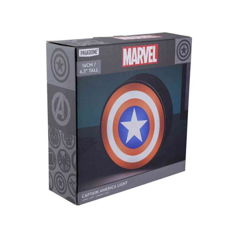 LAMPA MARVEL CAPTAIN AMERICA BOX LIGHT PALADONE
