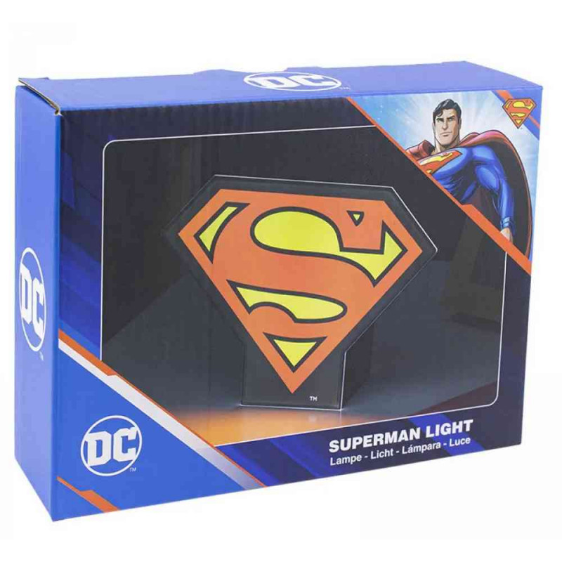 LAMPA DC COMICS SUPERMAN BOX LIGHT PALADONE