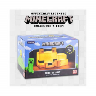 LAMPA MINECRAFT BABY FOX LIGHT PALADONE