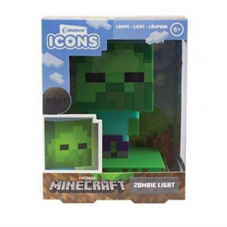 LAMPA MINECRAFT ZOMBIE ICON LIGHT PALADONE