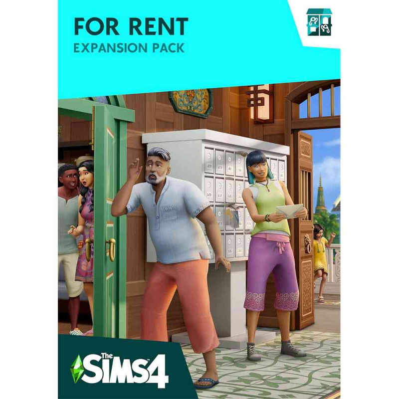 PCG THE SIMS 4 - FOR RENT - CODE IN A BOX 