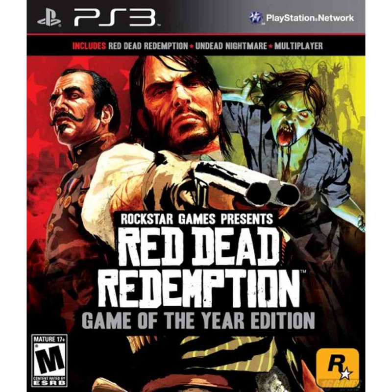 PS3 RED DEAD REDEMPTION - GAME OF THE YEAR EDITION 