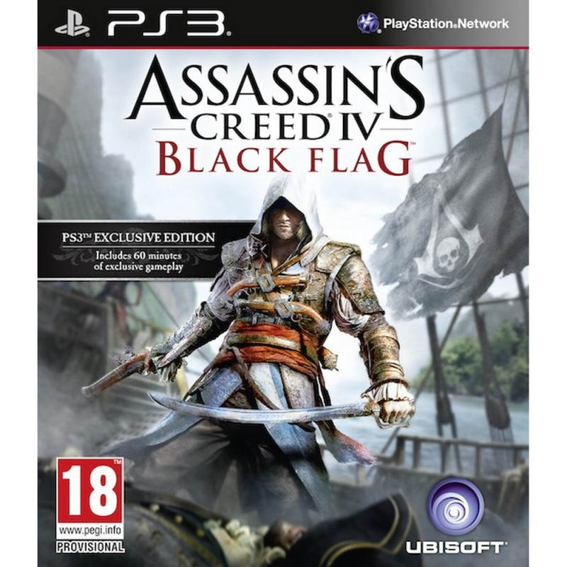 PS3 ASSASSINS CREED 4 - BLACK FLAG 