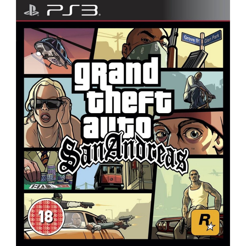PS3 GRAND THEFT AUTO - GTA SAN ANDREAS 