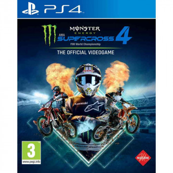 PS4 MONSTER ENERGY SUPERCROSS THE OFFICIAL VIDEOGAME 4 