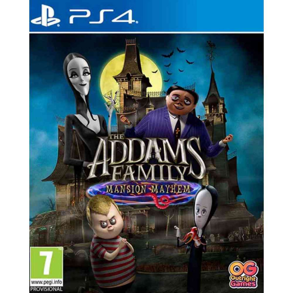 PS4 THE ADDAMS FAMILY - MANSION MAYHEM 
