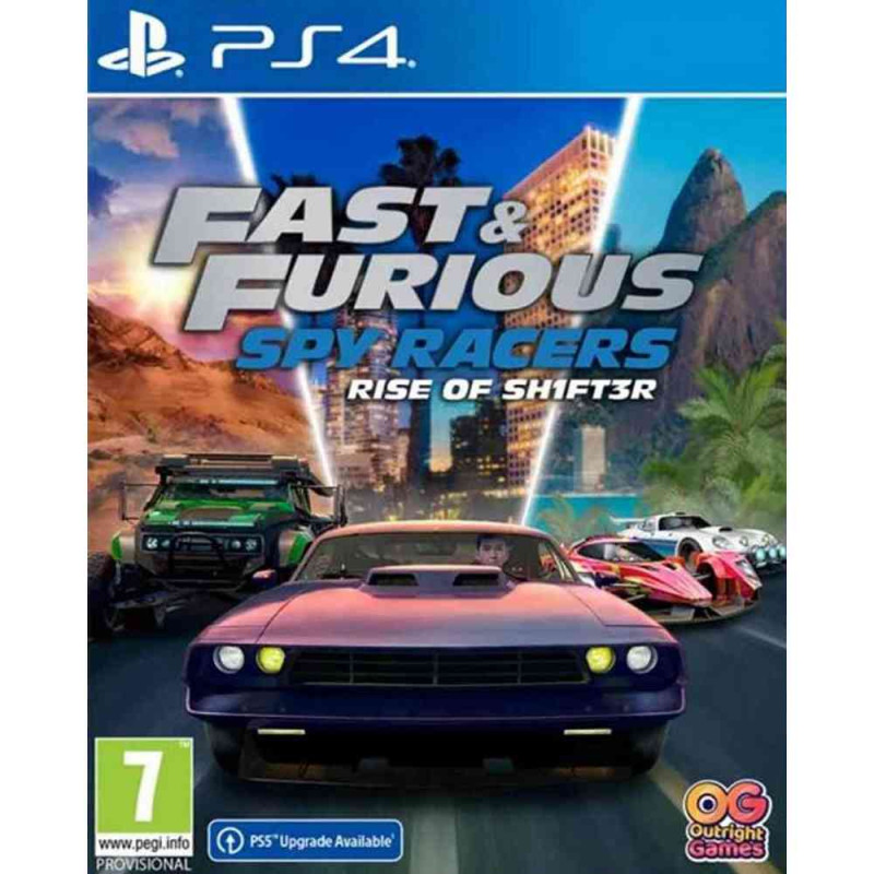 PS4 FAST & FURIOUS SPY RACERS - RISE OF SH1FT3R 