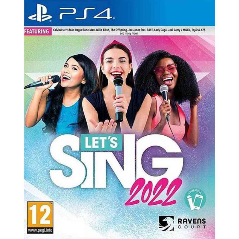 PS4 LETS SING 2022 