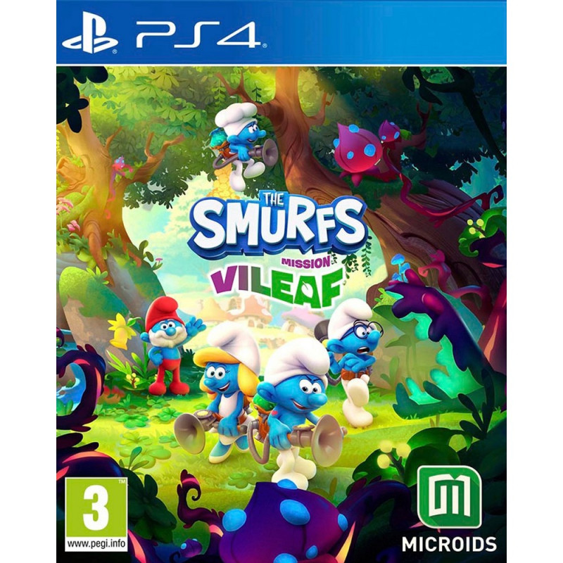 PS4 THE SMURFS - MISSION VILEAF - SMURFASTIC EDITION 