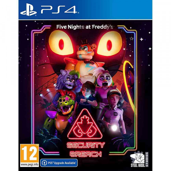 PS4 FIVE NIGHTS AT FREDDYS  SECURITY BREACH 