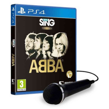 PS4 LETS SING  ABBA AND 1 MIKROFON 