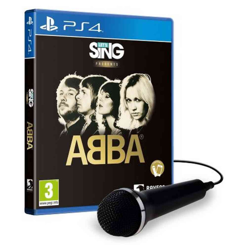 PS4 LETS SING  ABBA AND 1 MIKROFON 