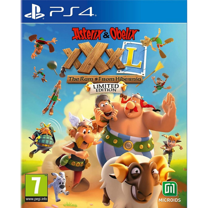 PS4 ASTERIX & OBELIX XXXL 3 - THE RAM FROM HIBERNIA - LIMITED EDITION 